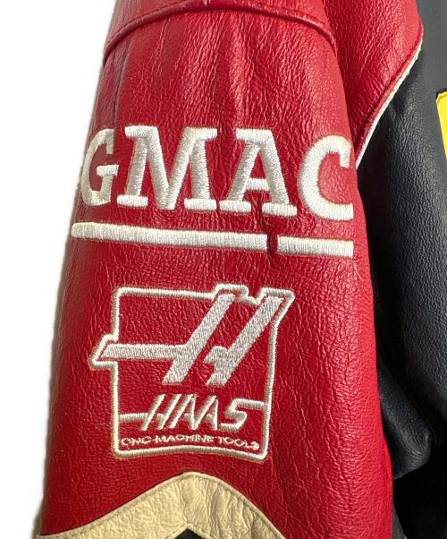 wilsons leather（ウィルソンズレザー）wilsons leather (ウィルソンズレザー) ライダースジャケット レッド×ブラック サイズ:Sの古着・服飾アイテム