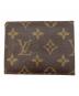 LOUIS VUITTON (ルイ ヴィトン) パスケース ブラウン：5000円