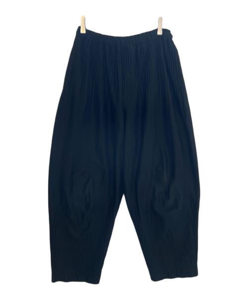HOMME PLISSE ISSEY MIYAKE（オム プリッセ イッセイ ミヤケ）HOMME PLISSE ISSEY MIYAKE (オム プリッセ イッセイ ミヤケ) パンツ ブラック サイズ:2の古着・服飾アイテム