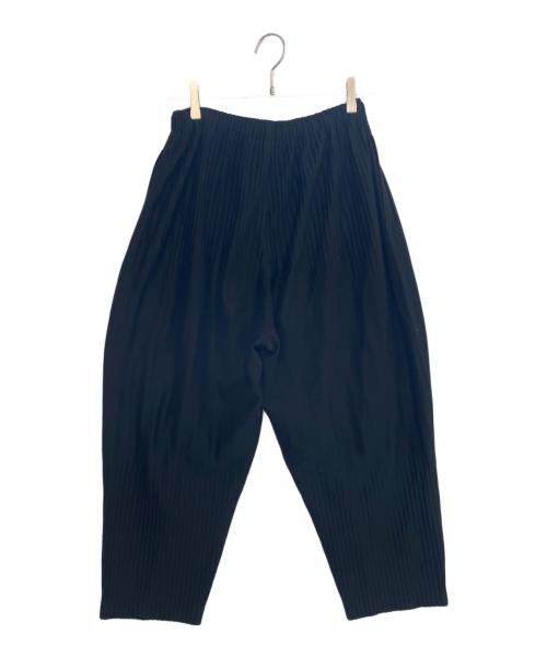 HOMME PLISSE ISSEY MIYAKE（オム プリッセ イッセイ ミヤケ）HOMME PLISSE ISSEY MIYAKE (オム プリッセ イッセイ ミヤケ) パンツ ブラック サイズ:2の古着・服飾アイテム