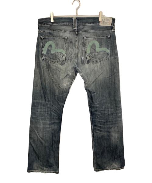 EVISU（エヴィス）EVISU (エヴィス) PUMA (プーマ) デニムパンツ インディゴ サイズ:W38の古着・服飾アイテム