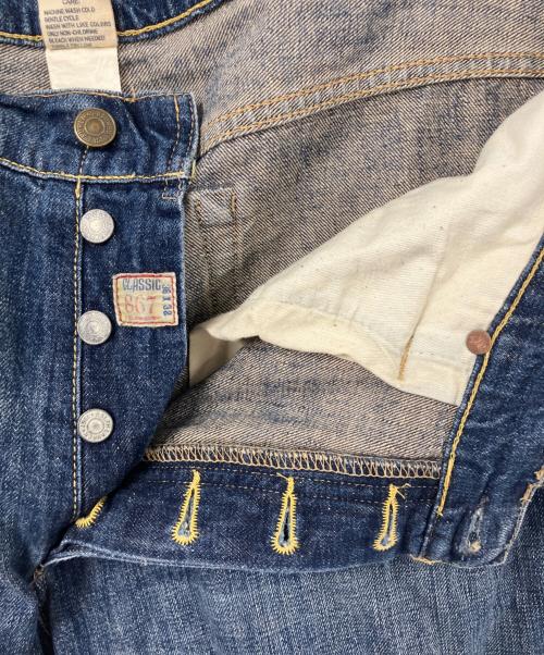 POLO RALPH LAUREN（ポロ・ラルフローレン）POLO RALPH LAUREN (ポロ・ラルフローレン) デニムパンツ インディゴ サイズ:36/32の古着・服飾アイテム