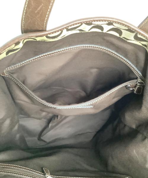 COACH（コーチ）COACH (コーチ) トートバッグ ブラウン×ベージュの古着・服飾アイテム