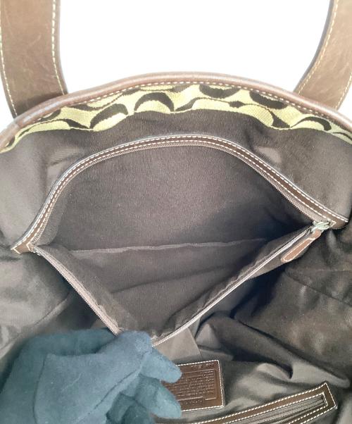 COACH（コーチ）COACH (コーチ) トートバッグ ブラウン×ベージュの古着・服飾アイテム