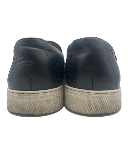 EMPORIO ARMANI（エンポリオ アルマーニ）EMPORIO ARMANI (エンポリオ アルマーニ) スリッポン ブラック サイズ:26の古着・服飾アイテム