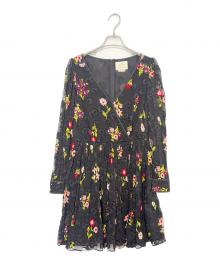 Kate Spade（ケイトスペード）の古着「長袖ワンピース」｜ブラック