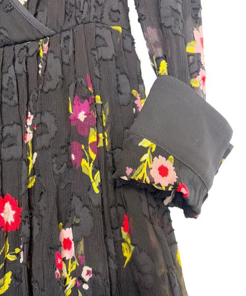 Kate Spade（ケイトスペード）Kate Spade (ケイトスペード) 長袖ワンピース ブラック サイズ:Sの古着・服飾アイテム