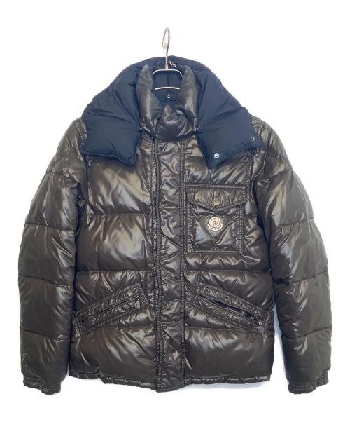 MONCLER（モンクレール）MONCLER (モンクレール) ダウンジャケット ブラウン サイズ:1の古着・服飾アイテム