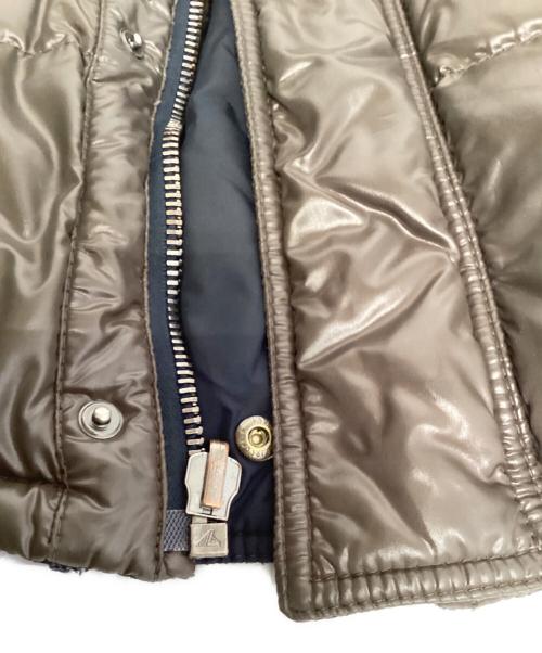 MONCLER（モンクレール）MONCLER (モンクレール) ダウンジャケット ブラウン サイズ:1の古着・服飾アイテム