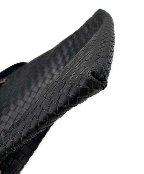 BOTTEGA VENETA（ボッテガベネタ）BOTTEGA VENETA (ボッテガベネタ) ショルダーバッグ ブラックの古着・服飾アイテム