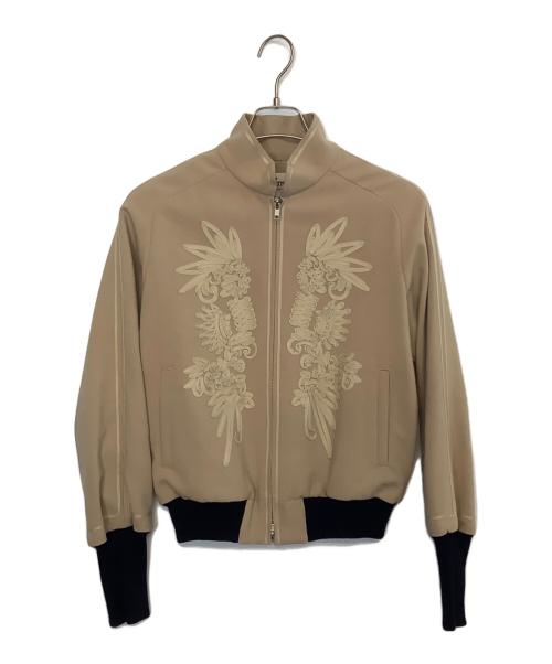 LOKITHO（ロキト）LOKITHO (ロキト) ジップアップジャケット ベージュ サイズ:Mの古着・服飾アイテム