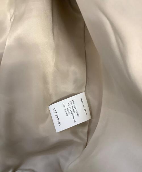 LOKITHO（ロキト）LOKITHO (ロキト) ジップアップジャケット ベージュ サイズ:Mの古着・服飾アイテム