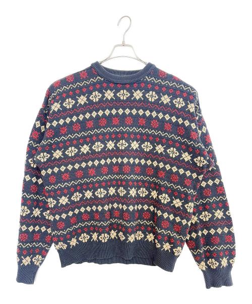 PENDLETON（ペンドルトン）PENDLETON (ペンドルトン) 厚手ニット ネイビー サイズ:XLの古着・服飾アイテム