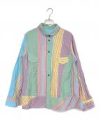 Cube-Cubeキューブ キューブ）の古着「長袖シャツ」｜マルチカラー