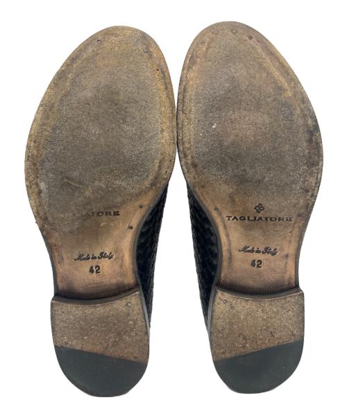 TAGLIATORE（タリアトーレ）TAGLIATORE (タリアトーレ) ドレスシューズ ブラック サイズ:26の古着・服飾アイテム