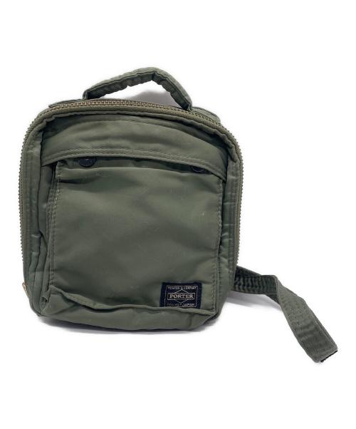 PORTER（ポーター）PORTER (ポーター) ショルダーポーチ オリーブの古着・服飾アイテム