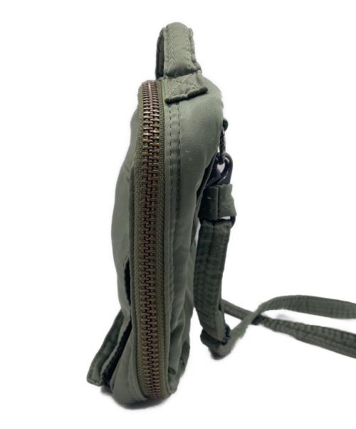 PORTER（ポーター）PORTER (ポーター) ショルダーポーチ オリーブの古着・服飾アイテム