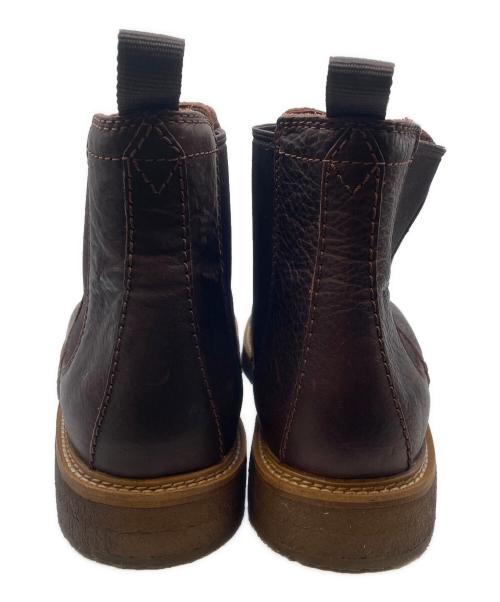 CLARKS（クラークス）CLARKS (クラークス) サイドゴアブーツ ブラウン サイズ:26.5cmの古着・服飾アイテム