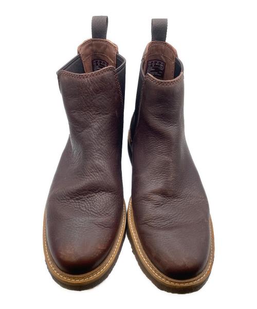 CLARKS（クラークス）CLARKS (クラークス) サイドゴアブーツ ブラウン サイズ:26.5cmの古着・服飾アイテム