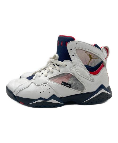 NIKE（ナイキ）NIKE (ナイキ) PSG (パリ・サンジェルマンFC) Nike AIR JORDAN7 RETRO BCFC（ナイキ エアージョーダン7 レトロ ビーシーエフシー） ホワイト サイズ:27cmの古着・服飾アイテム