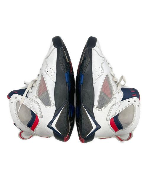 NIKE（ナイキ）NIKE (ナイキ) PSG (パリ・サンジェルマンFC) Nike AIR JORDAN7 RETRO BCFC（ナイキ エアージョーダン7 レトロ ビーシーエフシー） ホワイト サイズ:27cmの古着・服飾アイテム