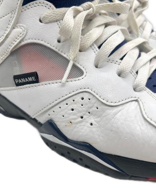 NIKE（ナイキ）NIKE (ナイキ) PSG (パリ・サンジェルマンFC) Nike AIR JORDAN7 RETRO BCFC（ナイキ エアージョーダン7 レトロ ビーシーエフシー） ホワイト サイズ:27cmの古着・服飾アイテム