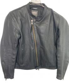 KADOYA（カドヤ）の古着「パンチングプロテクタージャケット」｜ブラック