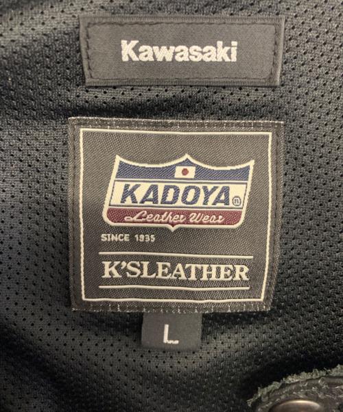 KADOYA（カドヤ）KADOYA (カドヤ) パンチングプロテクタージャケット ブラック サイズ:Lの古着・服飾アイテム