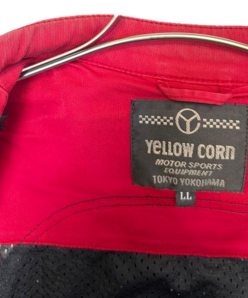 YELLOW CORN（イエローコーン）YeLLOW CORN (イエローコーン) ジップジャケット レッド サイズ:LLの古着・服飾アイテム