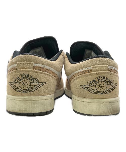 NIKE（ナイキ）NIKE (ナイキ) Nike AIR JORDAN1 LOW（ナイキ エアージョーダン1 ロウ） ベージュ サイズ:27cmの古着・服飾アイテム