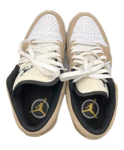 NIKE（ナイキ）NIKE (ナイキ) Nike AIR JORDAN1 LOW（ナイキ エアージョーダン1 ロウ） ベージュ サイズ:27cmの古着・服飾アイテム