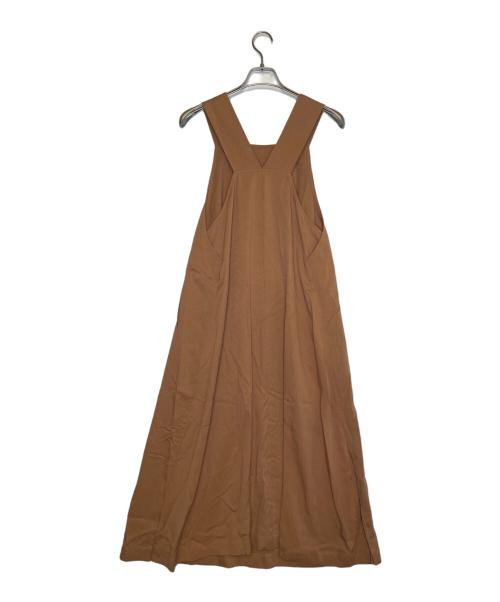 BALLSEY（ボールジィ）BALLSEY (ボールジィ) BALLSEY ボールジィ セルロースツイル ジャンパースカート オレンジ サイズ:36の古着・服飾アイテム