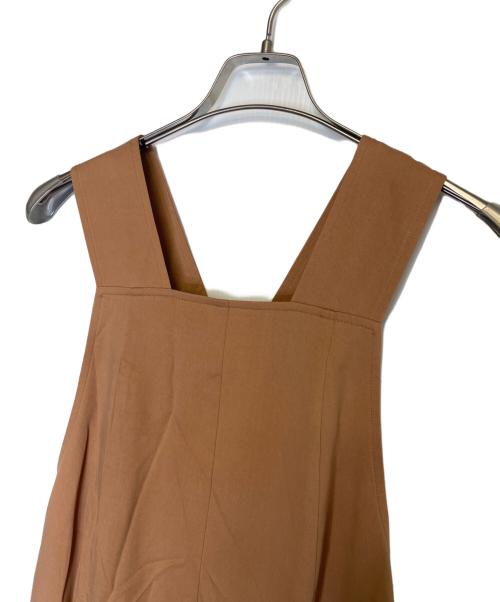 BALLSEY（ボールジィ）BALLSEY (ボールジィ) BALLSEY ボールジィ セルロースツイル ジャンパースカート オレンジ サイズ:36の古着・服飾アイテム