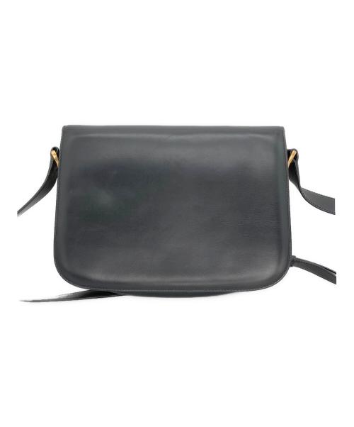 CELINE（セリーヌ）CELINE (セリーヌ) ホースビットショルダーバッグ ブラックの古着・服飾アイテム