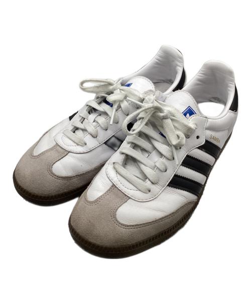 adidas（アディダス）adidas (アディダス) SAMBA ホワイト×ブラック サイズ:27.5の古着・服飾アイテム