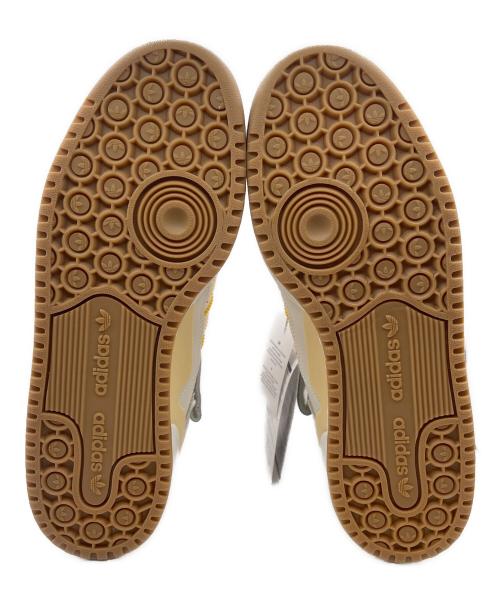 adidas（アディダス）adidas (アディダス) adidas Forum mid（アディダス） ホワイト×イエロー サイズ:26 未使用品の古着・服飾アイテム