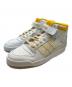 adidas（アディダス）の古着「adidas Forum mid（アディダス）」｜ホワイト×イエロー