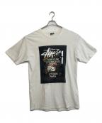 stussyステューシー）の古着「半袖カットソー」｜ホワイト