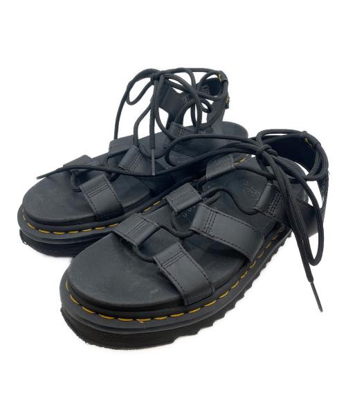 Dr.Martens（ドクターマーチン）Dr.Martens (ドクターマーチン) サンダル ブラック サイズ:UK6の古着・服飾アイテム