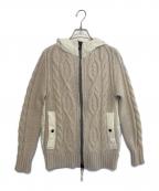 DUVETICAデュベティカ）の古着「切替ジャケット」｜ベージュ