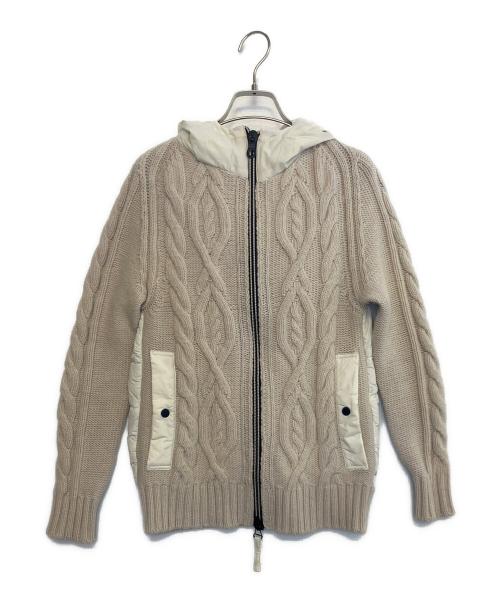 DUVETICA（デュベティカ）DUVETICA (デュベティカ) 切替ジャケット ベージュ サイズ:44の古着・服飾アイテム