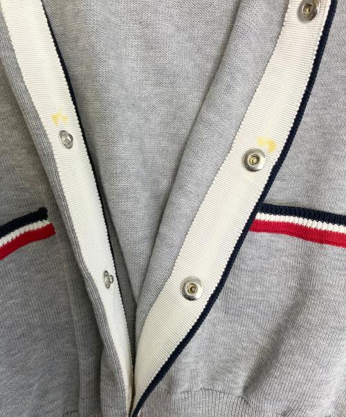 MONCLER（モンクレール）MONCLER (モンクレール) 薄手カーディガン グレー サイズ:不明の古着・服飾アイテム