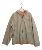 POLO RALPH LAURENポロ・ラルフローレン）の古着「リバーシブルジャケット」｜オレンジ×ベージュ