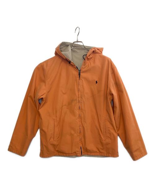 POLO RALPH LAUREN（ポロ・ラルフローレン）POLO RALPH LAUREN (ポロ・ラルフローレン) リバーシブルジャケット オレンジ×ベージュ サイズ:Ｍの古着・服飾アイテム