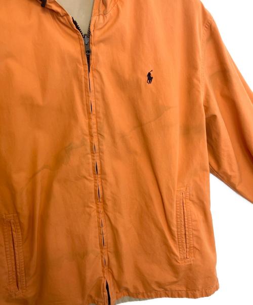 POLO RALPH LAUREN（ポロ・ラルフローレン）POLO RALPH LAUREN (ポロ・ラルフローレン) リバーシブルジャケット オレンジ×ベージュ サイズ:Ｍの古着・服飾アイテム