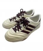 adidasアディダス）の古着「adidas originals MUNDIAL(ｱﾃﾞｨﾀﾞｽ ﾑﾝﾃﾞｨｱﾙ)」｜ベージュ×ブラウン