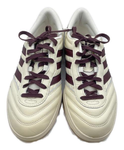 adidas（アディダス）adidas (アディダス) adidas originals MUNDIAL(ｱﾃﾞｨﾀﾞｽ ﾑﾝﾃﾞｨｱﾙ) ベージュ×ブラウン サイズ:27.5ｃｍの古着・服飾アイテム