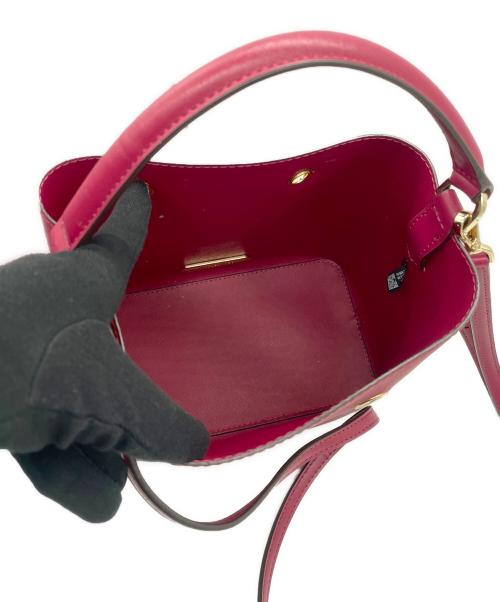 MICHAEL KORS（マイケル・コース）MICHAEL KORS (マイケル・コース) 2WAYバッグ レッドの古着・服飾アイテム