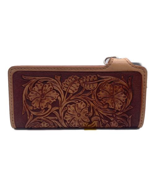 ノーブランド（ノーブランド）ノーブランド (ノーブランド) 長財布 ブラウンの古着・服飾アイテム