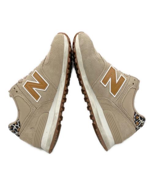 NEW BALANCE（ニューバランス）NEW BALANCE (ニューバランス) New Balance（ニューバランス） WL574 ベージュ サイズ:24cmの古着・服飾アイテム